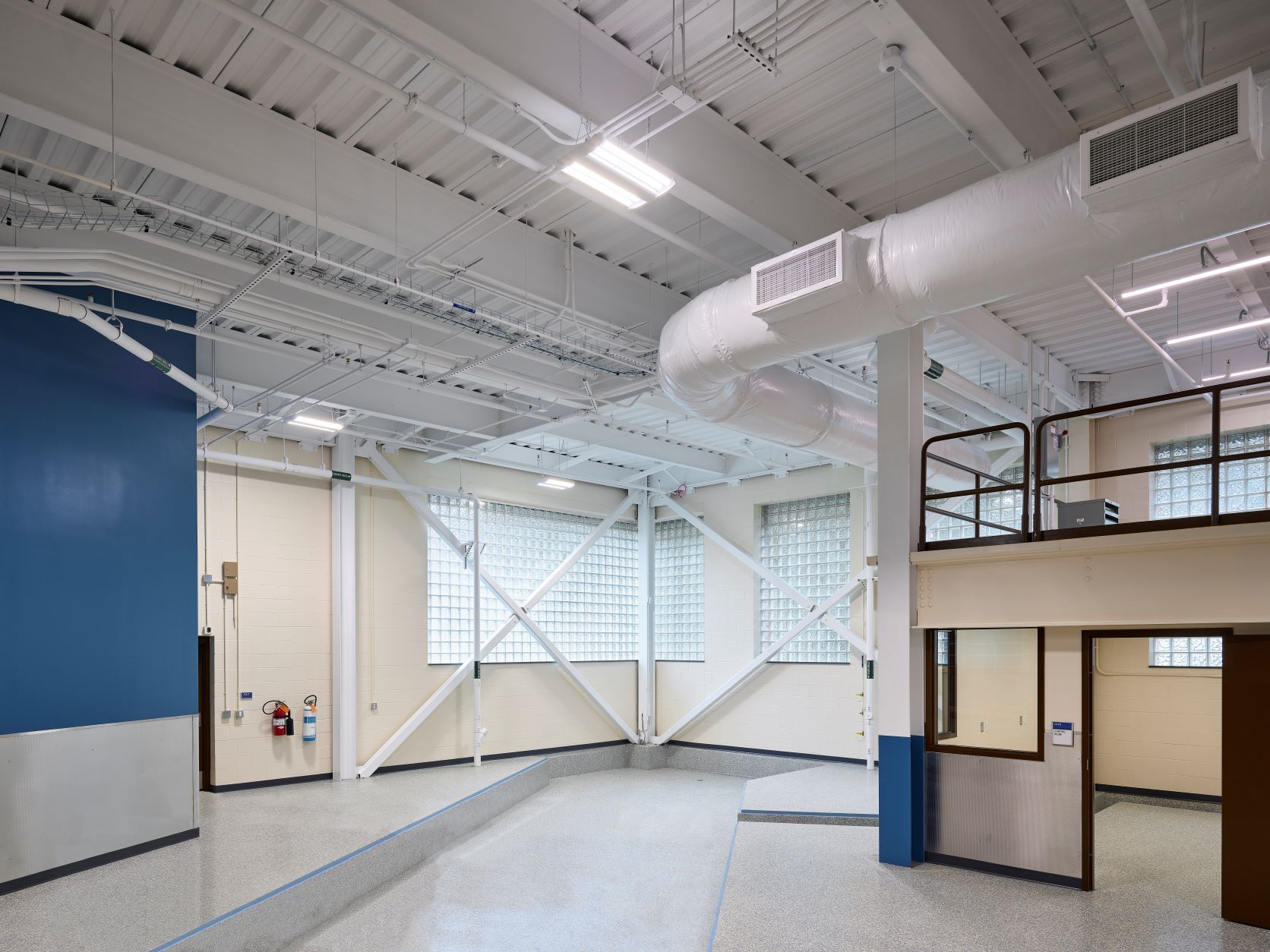 Internal South West Corner of Beam Lab - Future Site of the SANS Equipment